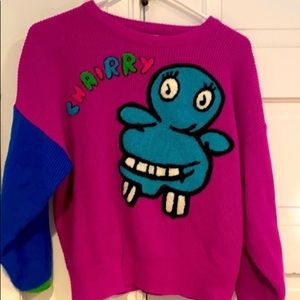 PEE WEE HERMAN CHAIRRY SWEATER ORIGINAL Vintage